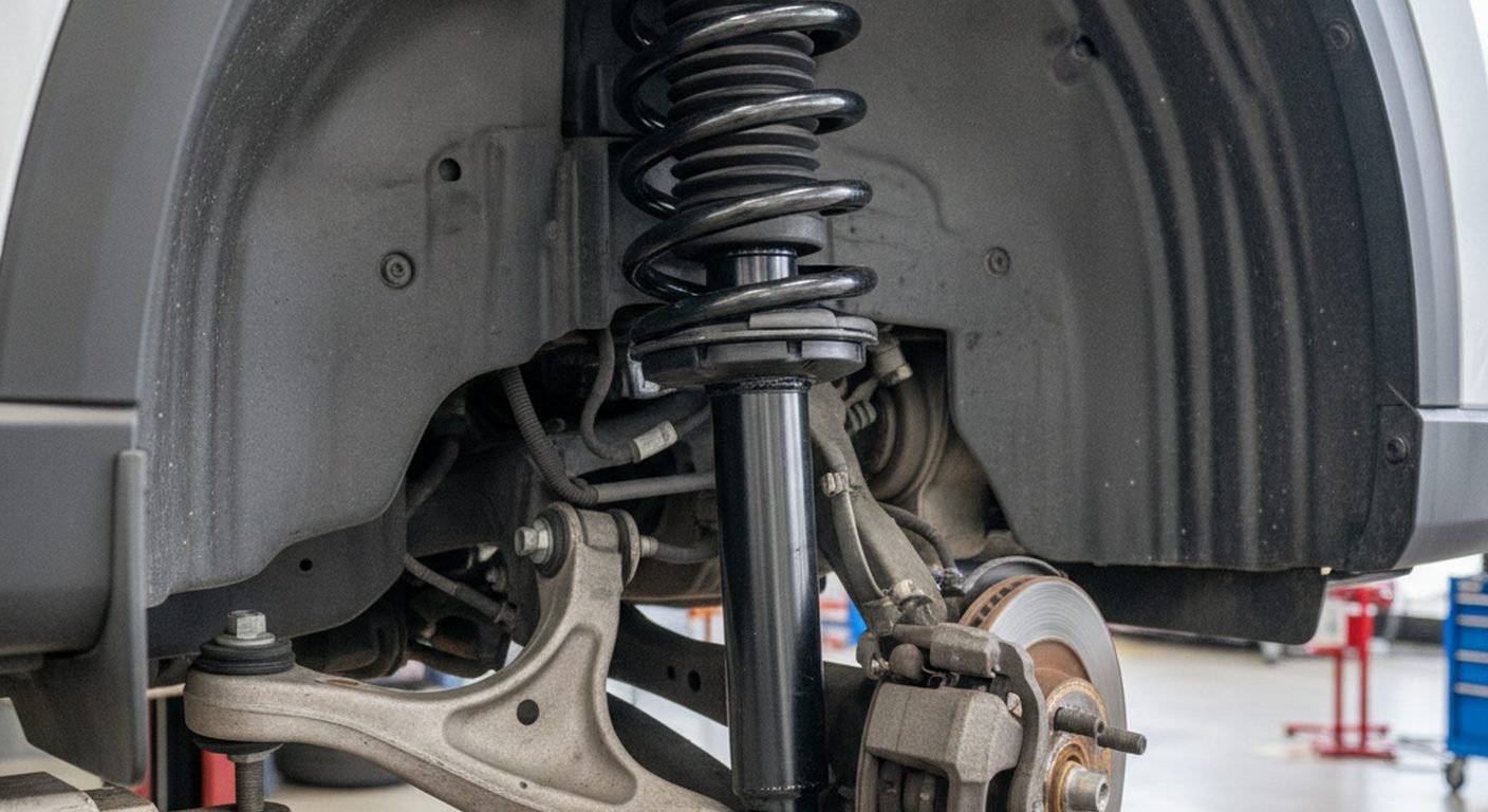Замена стойки амортизатора Mazda